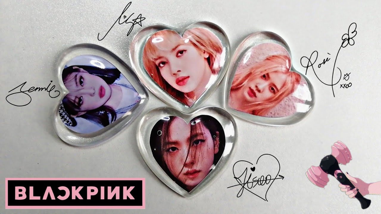 Best Ways to Put Pictures in Resin | BLACKPINK | RESIN CRAFTS 101 | TIKTOK RESIN |