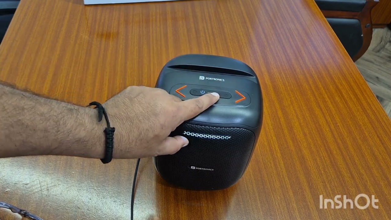 Как использовать режим FM в портативной колонке Portronics Dash 10 Party Speaker #portronics