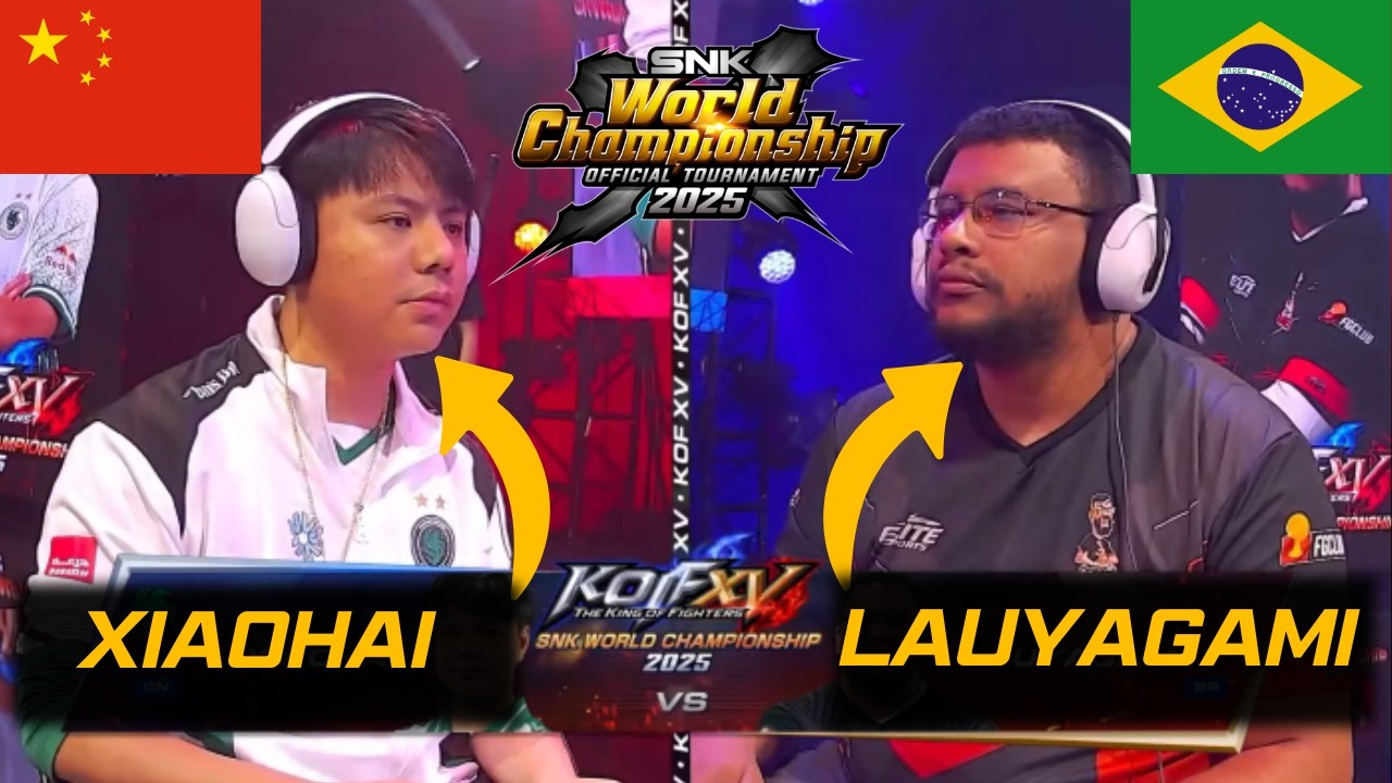 HISTÓRICO! O brasileiro é CAMPEÃO MUNDIAL DE KOF em cima de XIAO HAI