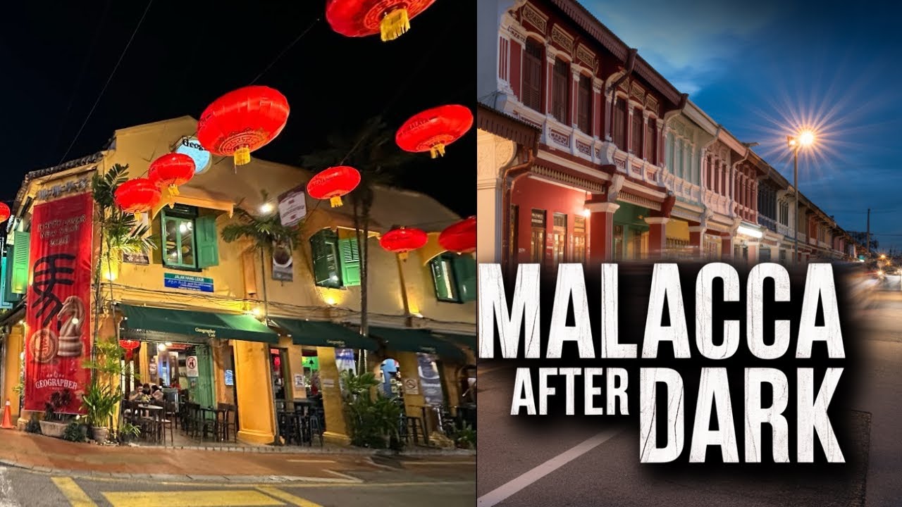 Malacca Jonker Street Comes Alive After Dark 