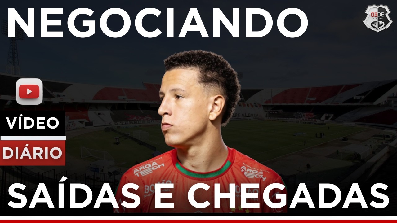 📢MAIS UM JOGADOR CHEGANDO E DOIS DE SAÍDA!