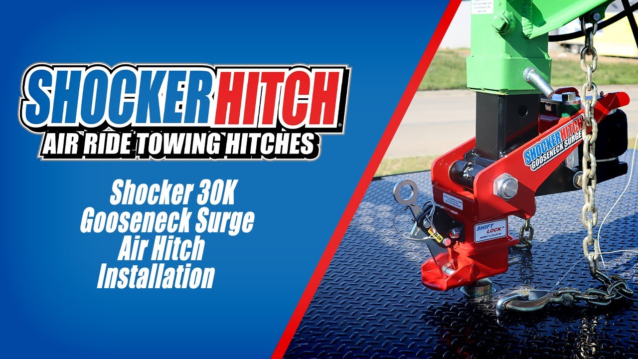 Shocker 30K Gooseneck Surge Air Hitch Installation - Shocker Hitch
