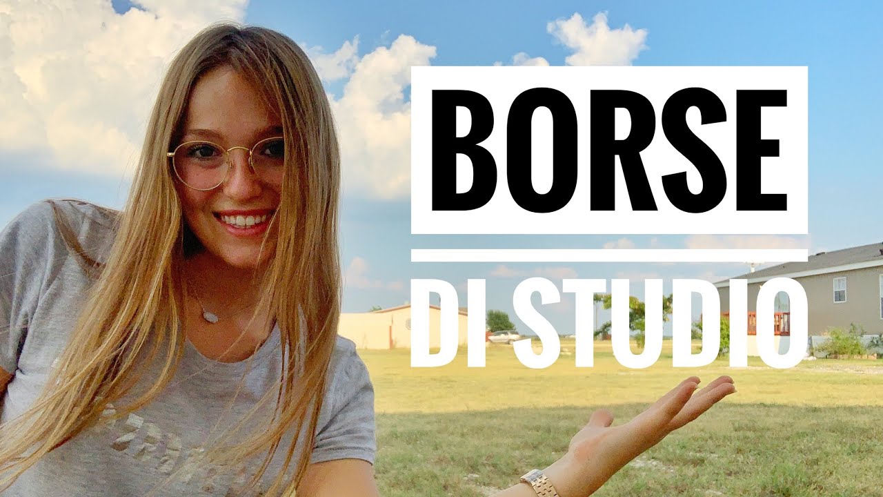 COME OTTENERE UNA BORSA DI STUDIO/Anno scolastico all'estero