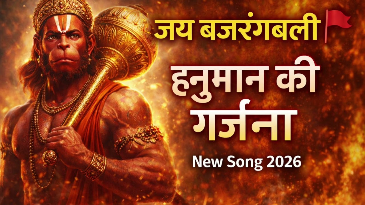 जय बजरंगबली 🚩 | हनुमान की गर्जना | New Song 2026 | Powerful Hanuman Bhakti Song @MaaMeldiSongs 