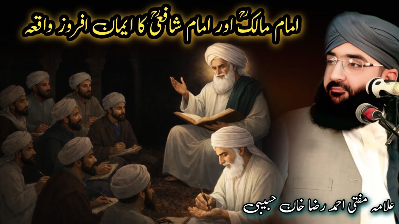  Imam Malik (RA) aur Imam Shafi‘i (RA) ki azeem ilmi aur roohani zindagi ka ek roshan pehlu 
