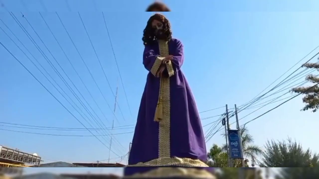 Traslado de Jesús nazareno al huerto parroquia nuestra señora de Guadalupe 2022
