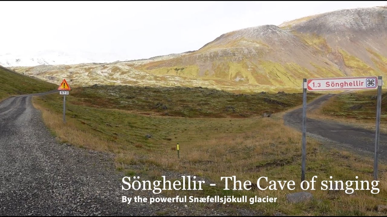 Sof&eth;u unga &aacute;stin m&iacute;n (Sleep my little love) in S&ouml;nghellir by Sn&aelig;fellsj&ouml;kull glacier