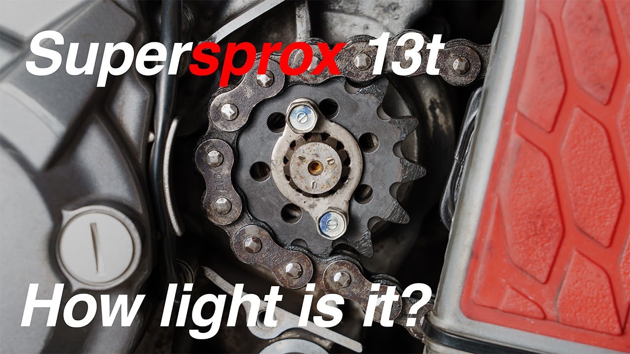 I got a Supersprox 13T Sprocket. How Much Weight Did I Save?