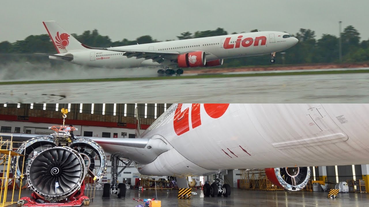 Lihat Lebih Dekat Proses Maintenance Pesawat TERBESAR Lion Air Airbus A330-900 di Batam Aero Technic