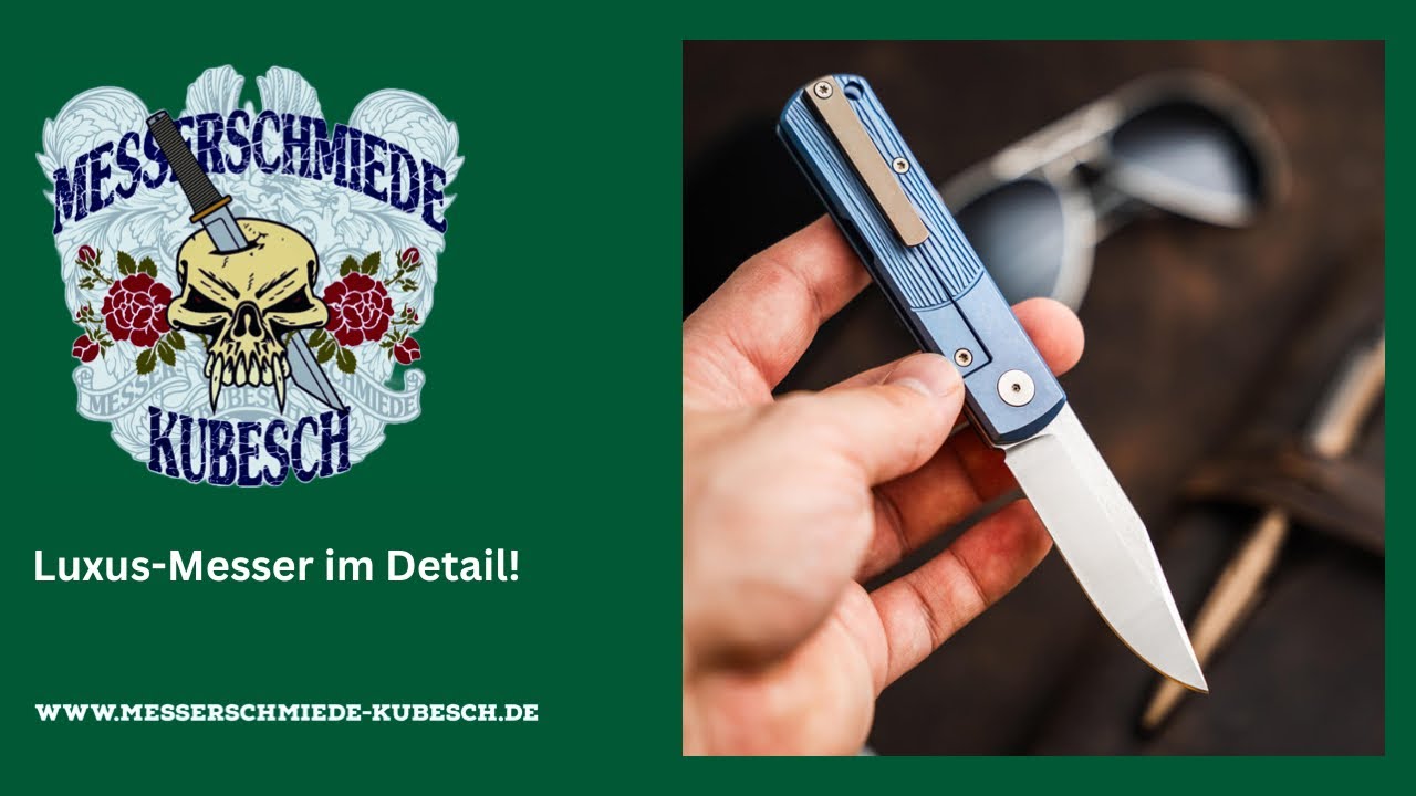 Unser letzte Exemplar: Böker BRLW Limited Edition in Blau – Magnacut-Stahl - Sammlerstück im Detail