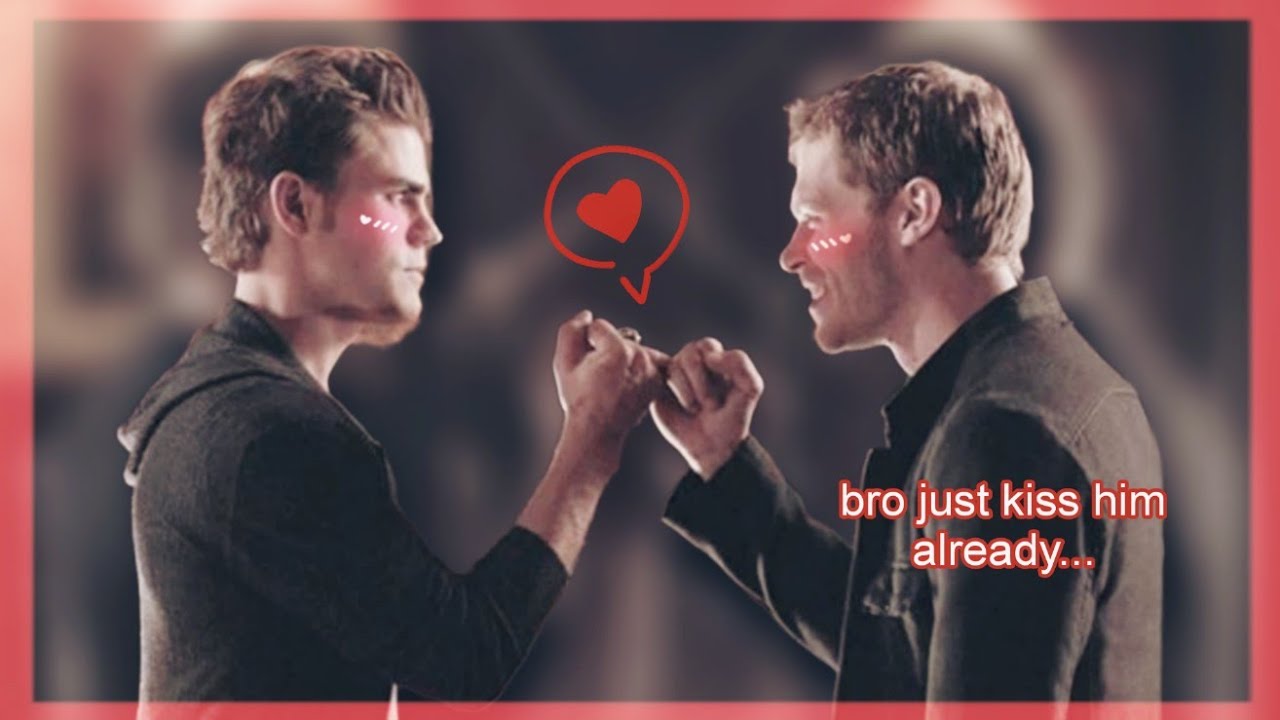 klaus and stefan (klefan) acting like a toxic couple for 8 minutes 