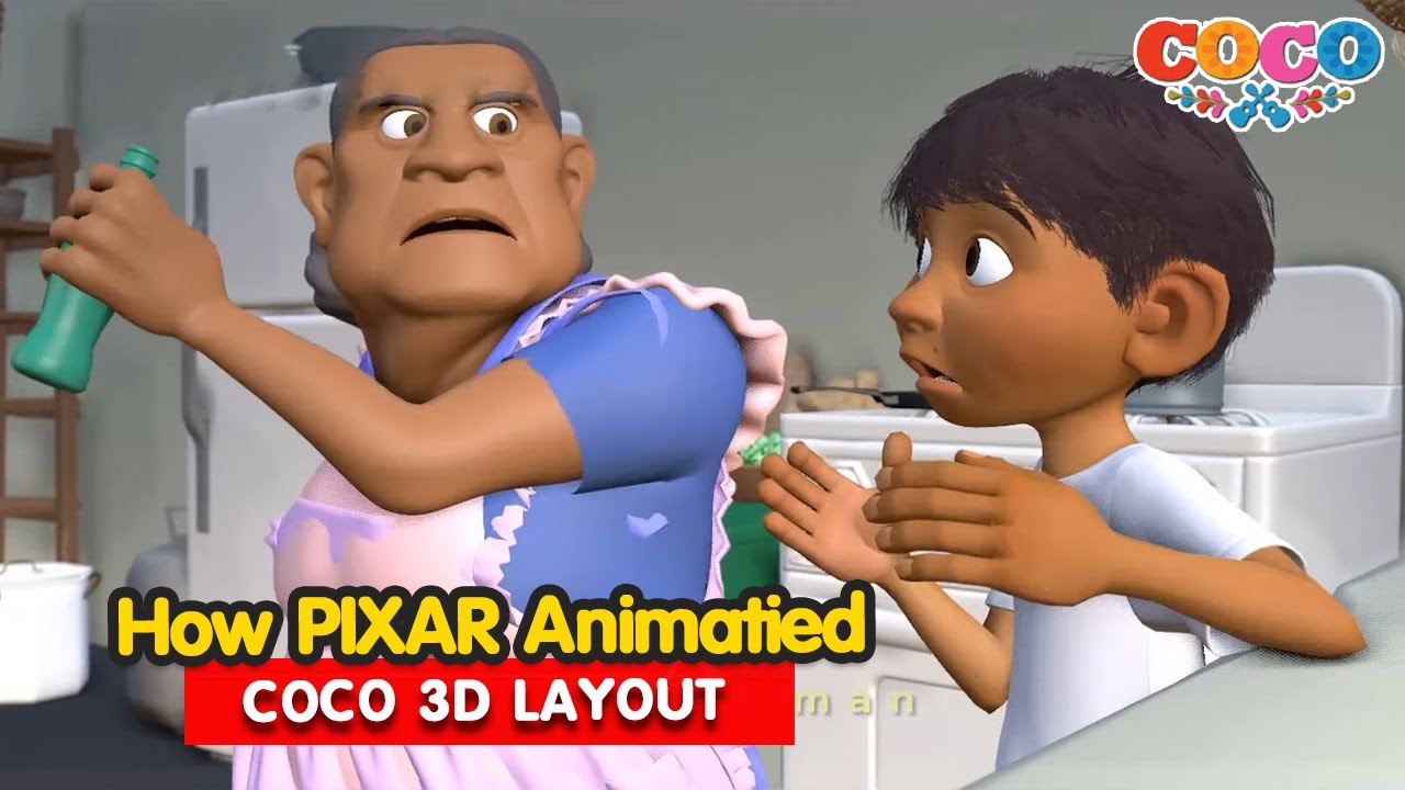 How Pixar Animated Coco&rsquo;s Layouts | Layout Reel Breakdown