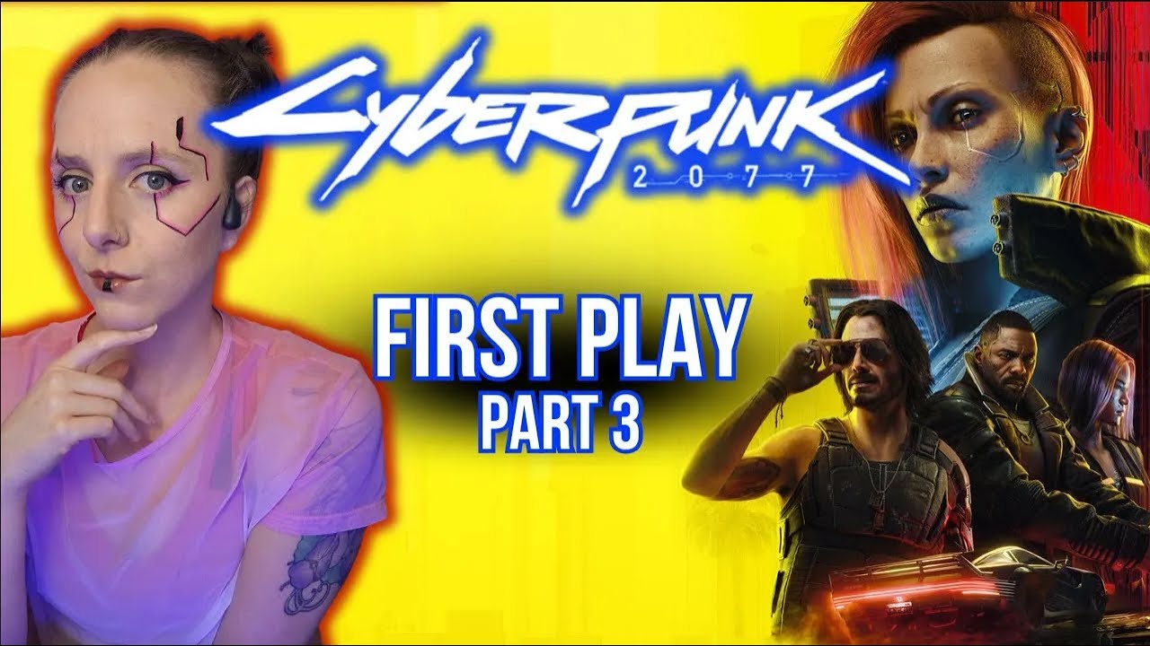FIRST Play! 3rd Day! Getting the title screen! | Cyberpunk 2077 | Mar 29th VOD