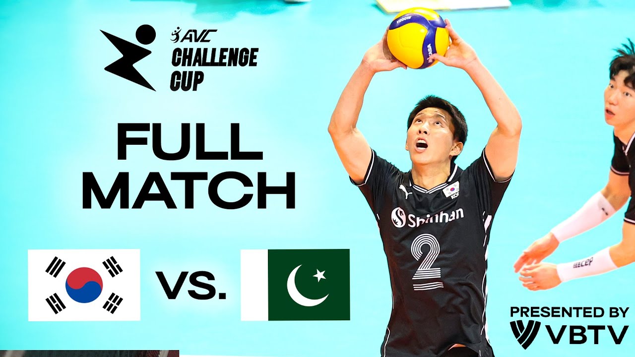 🇰🇷 KOR vs. 🇵🇰 PAK - Semi Final | AVC Challenge Cup 2024 - presented by VBTV