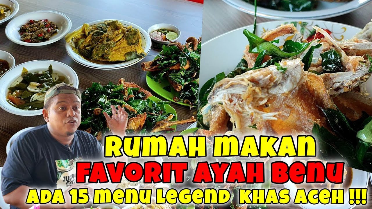 DI RUMAH MAKAN INI ADA 15 MENU ACEH YANG LANGKA DAN LAZIEZ BANGET !!!