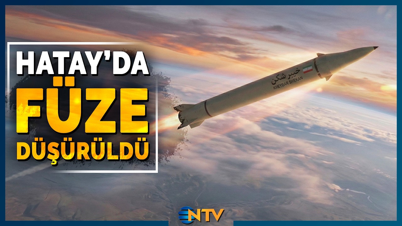 Son Dakika: Milli Savunma Bakanlığı Açıkladı: İran'dan Ateşlenen Füze Düşürüldü! | NTV