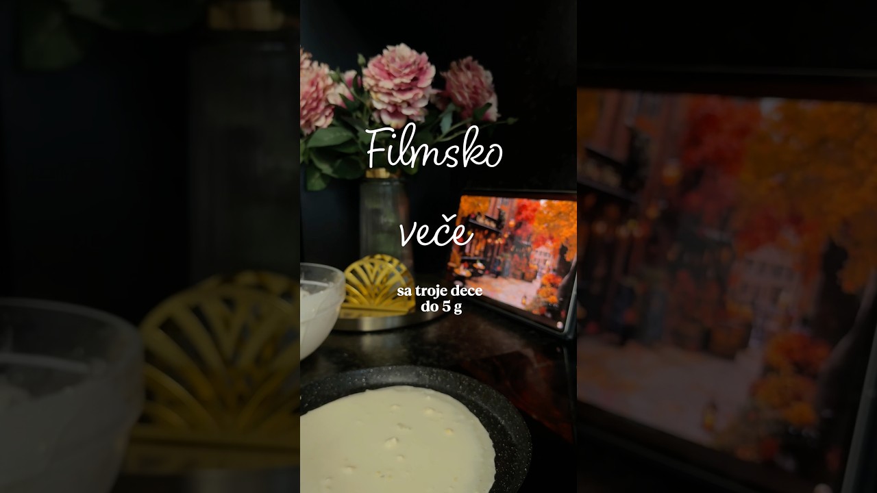 Filmsko veče sa troje dece 🍁🍂 #movie #disney #music #mamatrojedece