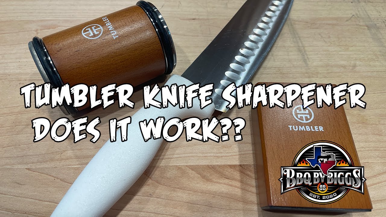 Tumbler Knife Sharpener - Does it work?