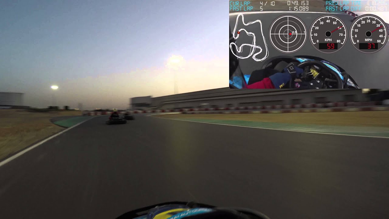 Dubai Outdoor Kartdrome - Dubai, UAE karting