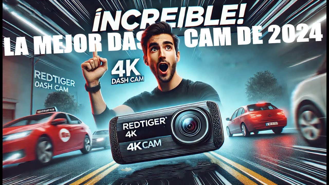 La Mejor Cámara para tu Coche en 2025: REDTIGER 4K Dash Cam 📽️🚗 | Revisión Completa ✅