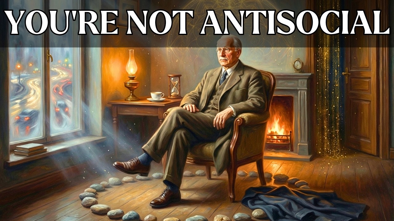 The Real Reason Awakened Empaths Prefer Staying Home - Carl Jung