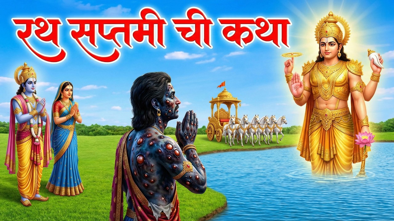 Ratha Saptami रथ सप्तमी ची व्रत कथा एकदा ऐकल्याने गरीबी दूर होते | Surya Janm katha
