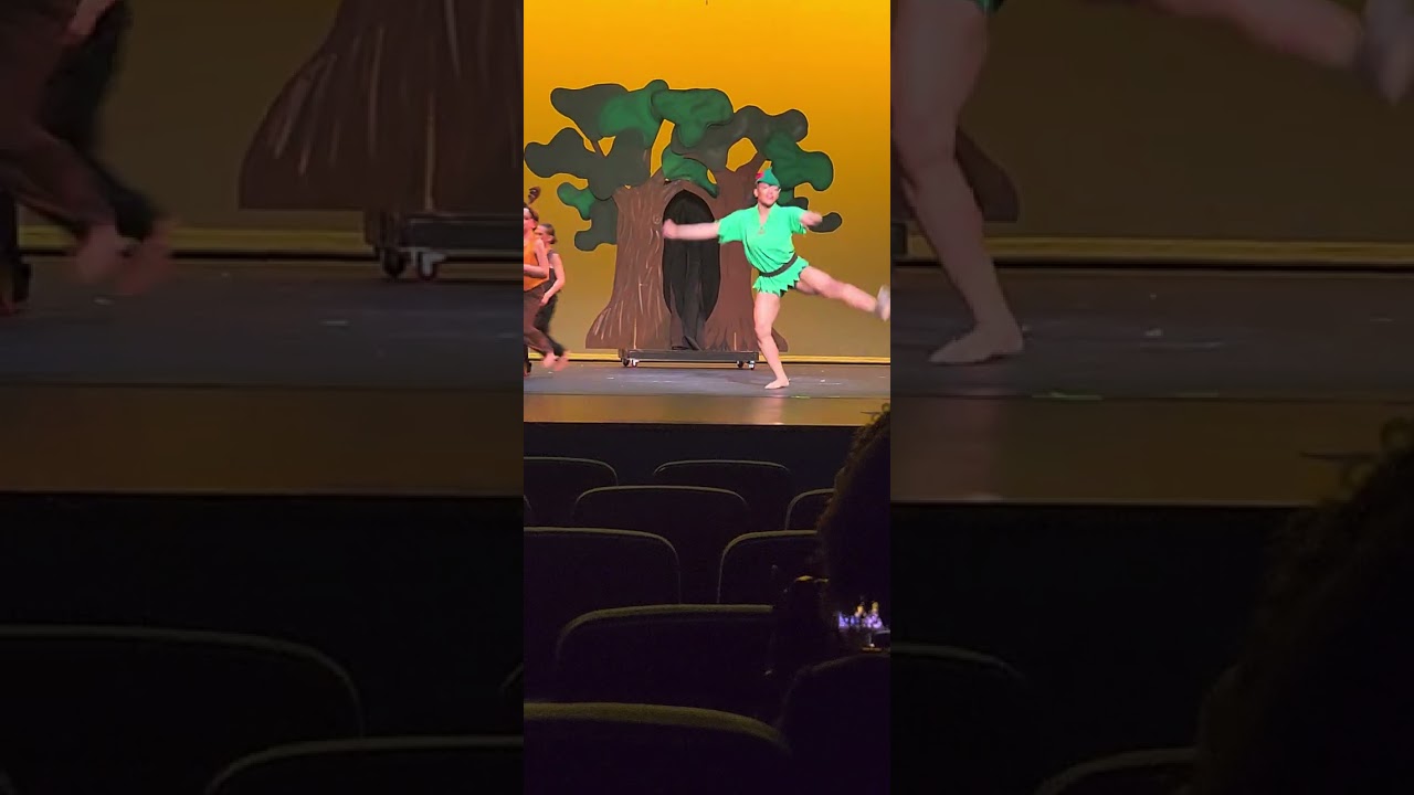 Peter Pan scene 2 #peterpan #Disney #dance 