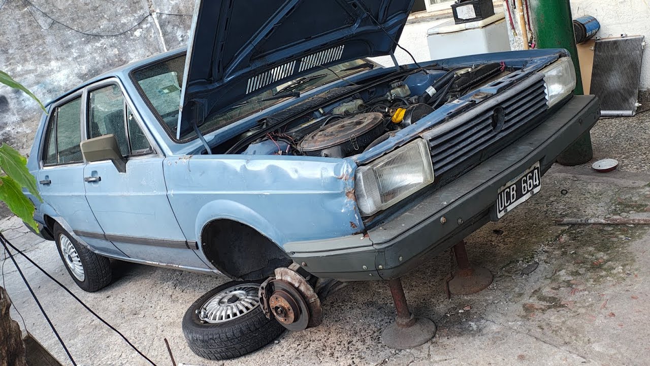 Cambio ruleman de ruedas VW gacel 1.8 |Lucas Ansonaud
