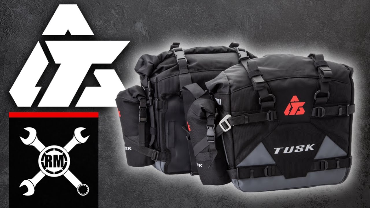 Как установить мотоциклетные сумки Tusk Pilot Pannier