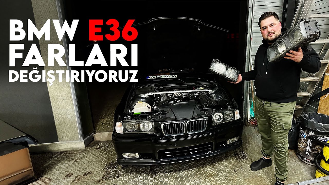 BMW E36 Far Değişimi - Proje Aracım Beni Uğraştırıyor (Bosch ZKW Linzen Scheinwerfer)