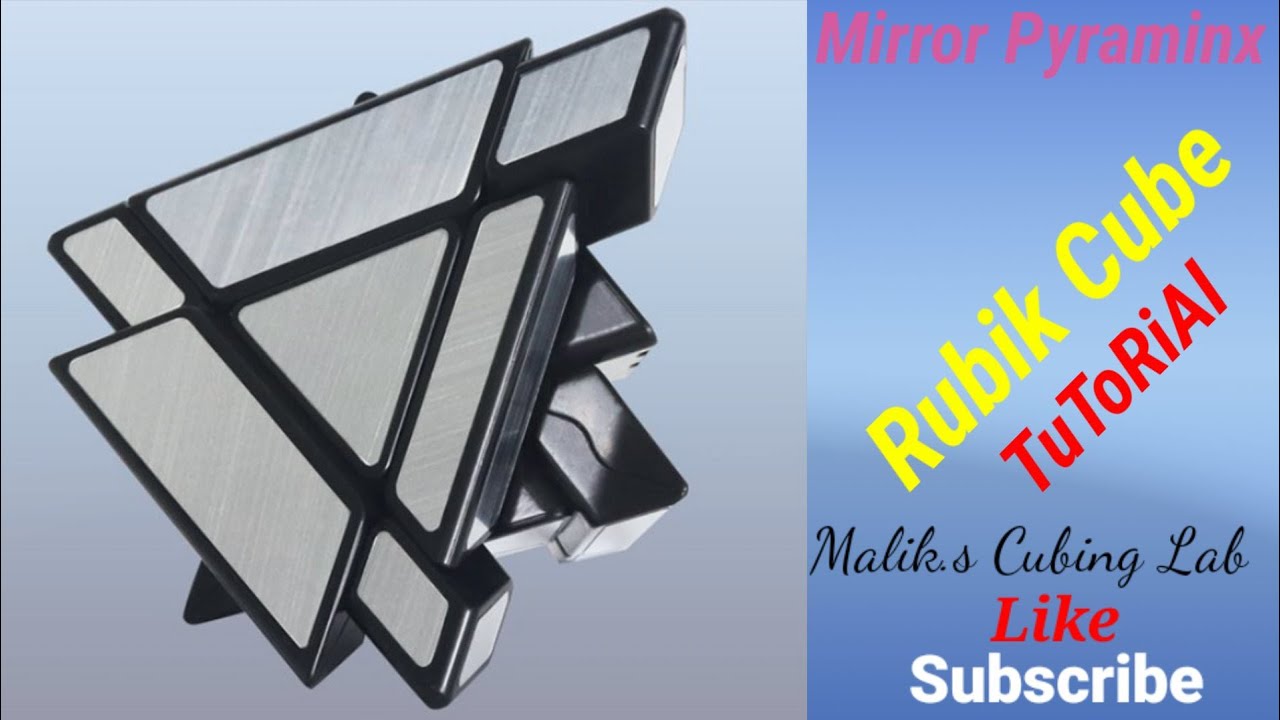 Mirror Pyraminx Rubik Cube Easy Tutorial