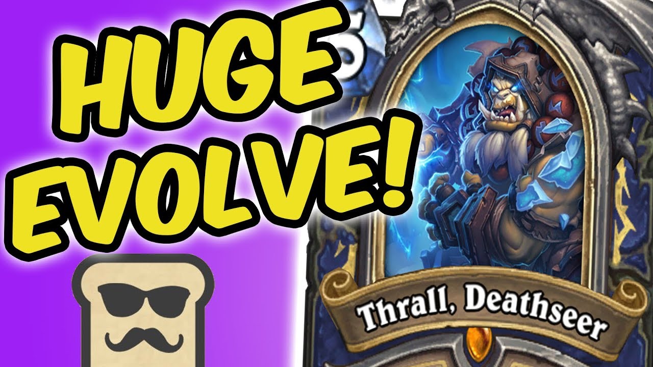 FULL BOARD + THRALL, DEATHSEER = HUGE EVOLVE!| RNG SHAMAN | HEARTHSTONE | DISGUISED TOAST