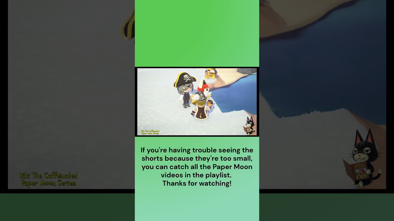 Kiki Claims Paper Moon With a Sword Pose… Naturally -Paper Moon Update