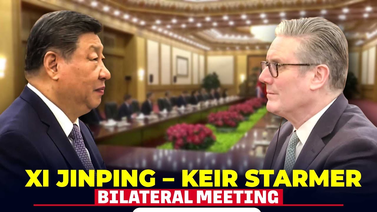 Prezydent Chin Xi Jinping odbył dwustronne spotkanie z brytyjskim premierem Starmerem |Umowa handlowa|Wielka Brytania |Chiny