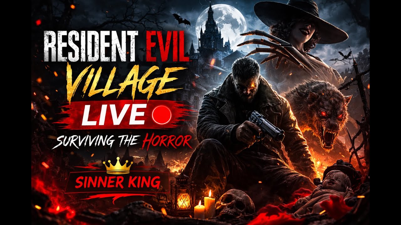 RESIDENT EVIL VILLAGE LIVE 🔴 | CRAZY BOSSES & HORROR