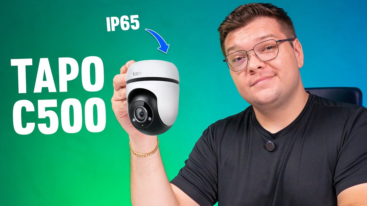 TAPO C500 - CÂMERA de SEGURANÇA COMPLETA e COM IP65