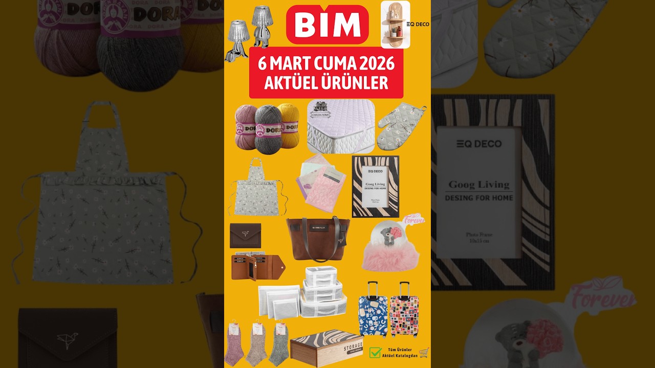 BİM 6 MART CUMA 2026 | BİM BU HAFTA | DİKEY VİDEO  #BİM #aktüel