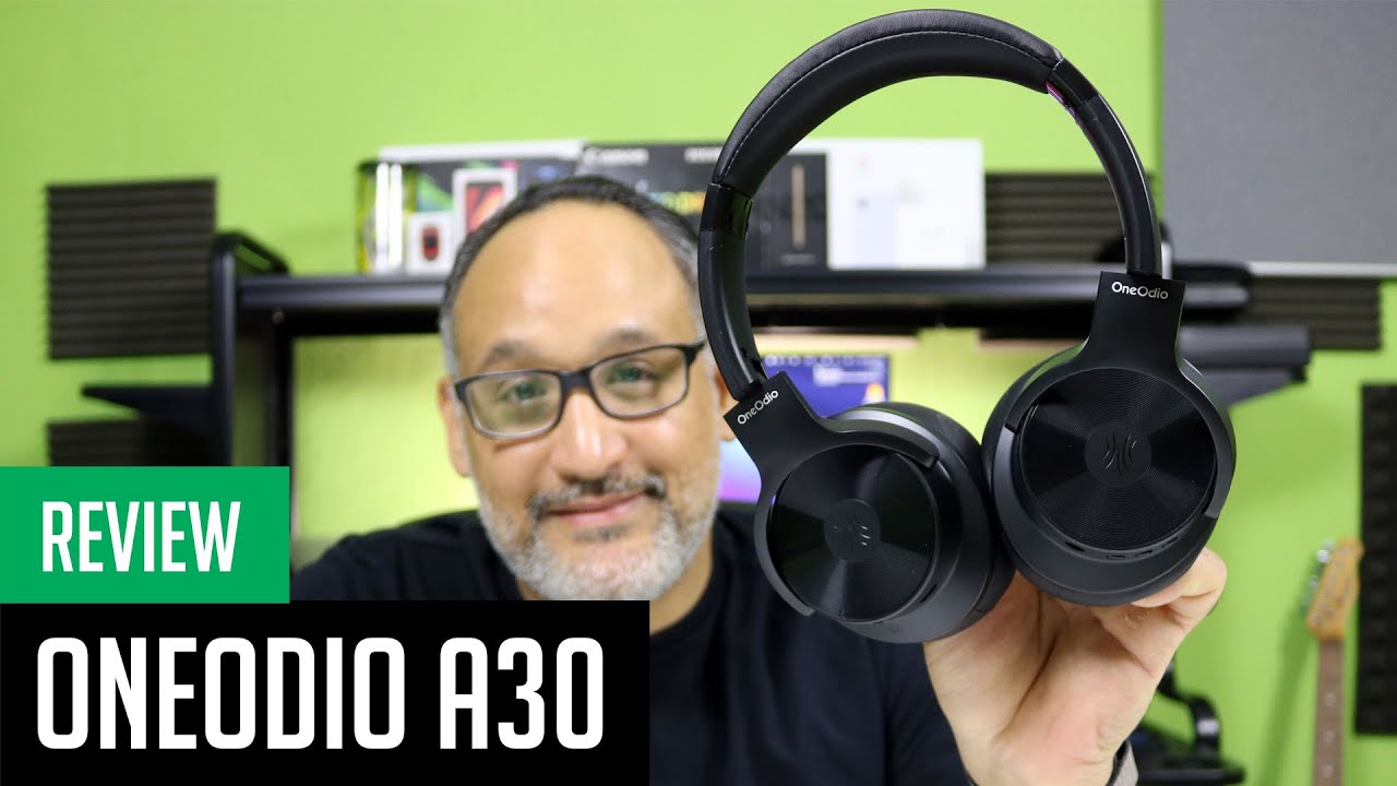 Review de los audífonos OneOdio A30 con Cancelación Activa de Ruido