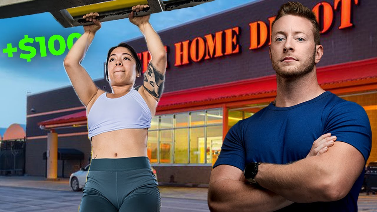 Провиси 100 секунд и выиграй 100 долларов! (в Home Depot)