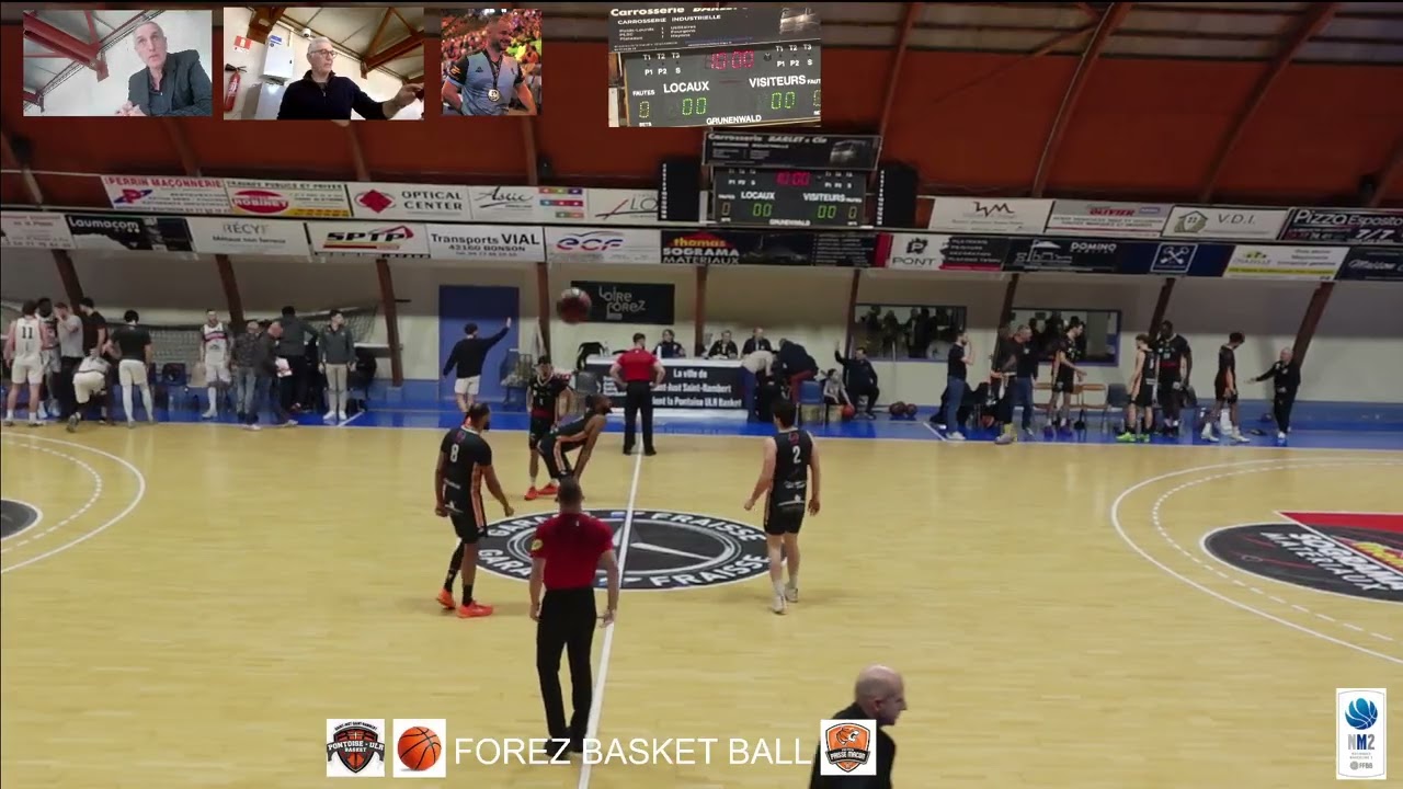 TREIZIEME JOURNEE Championnat NM2  MATCH LA PONTOISE vs PRISSE MACON