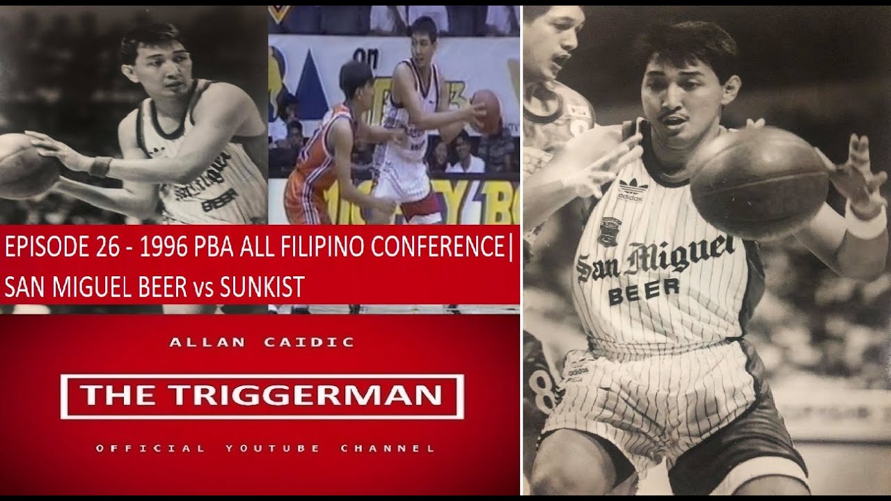 EPISODE 26 - 1996 PBA  ALL FILIPINO CONFERENCE | SAN MIGUEL BEER vs SUNKIST