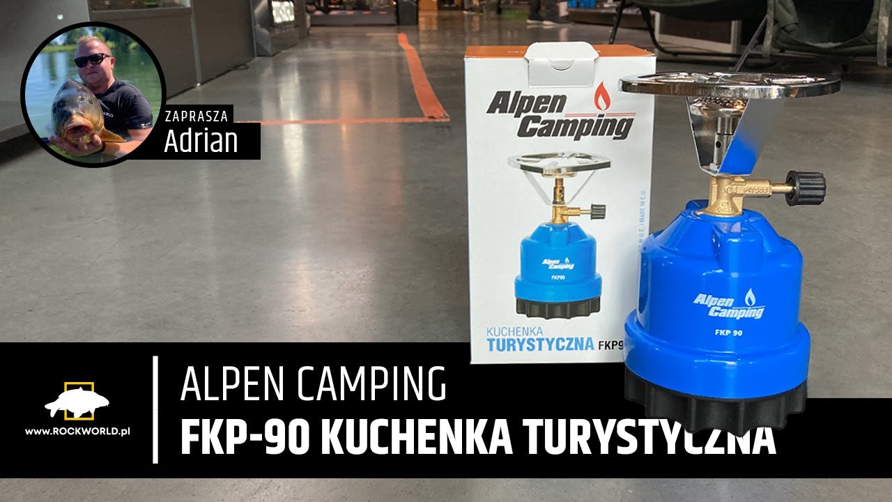 Alpen Camping FKP-90 Kuchenka Turystyczna