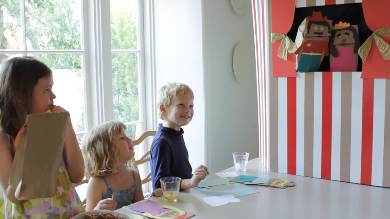 How to Create a Puppet Theater || KIN DIY