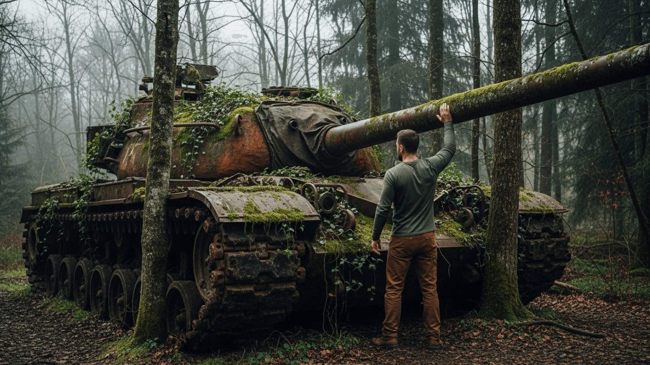 I Turned an Abandoned Tank into a Luxury House (ASMR)