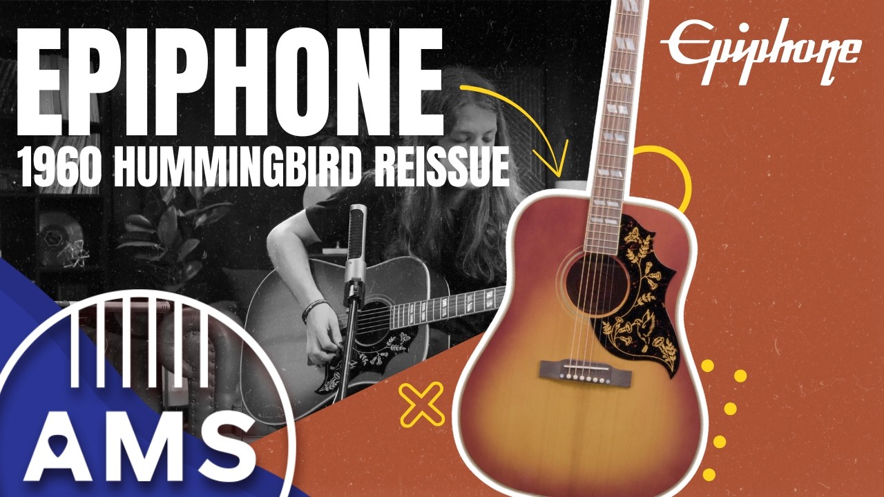 Переиздание Epiphone 1960 Hummingbird | Реальная сделка по доступной цене