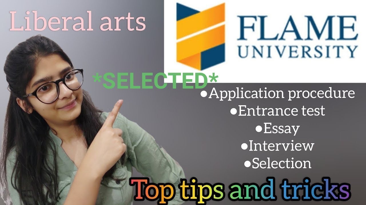 Top tips to get into FLAME University for liberal arts| Application procedure, entrance & Interview