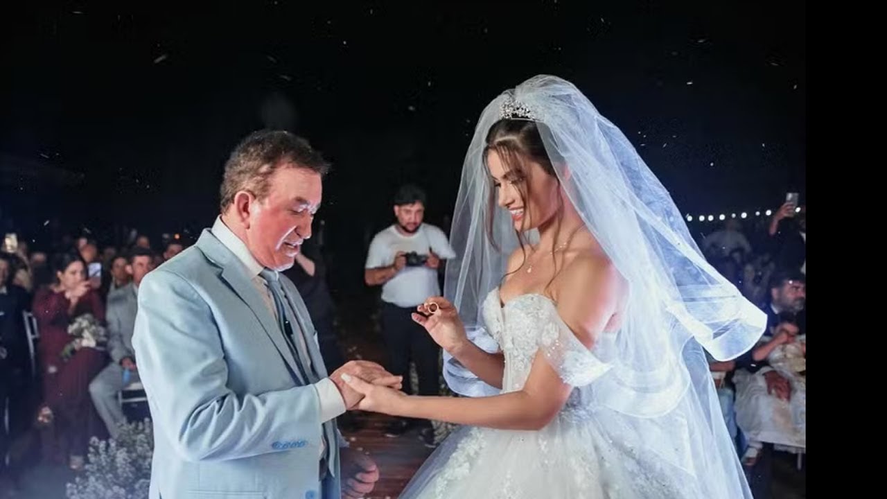 Amado Batista se casou com Calita Franciele muito mais nova isso gerou polêmica,  confira as fotos.