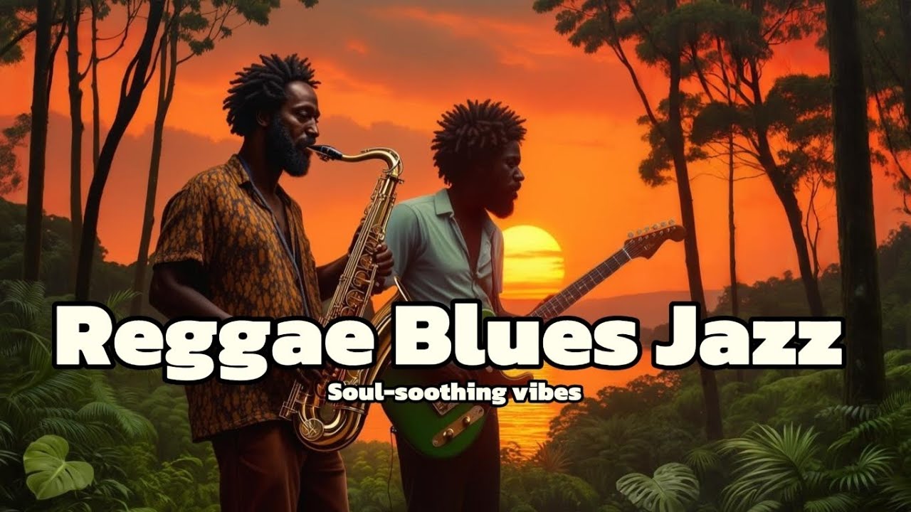 2-Hour Reggae Blues Jazz: Soul-soothing  Vibes 