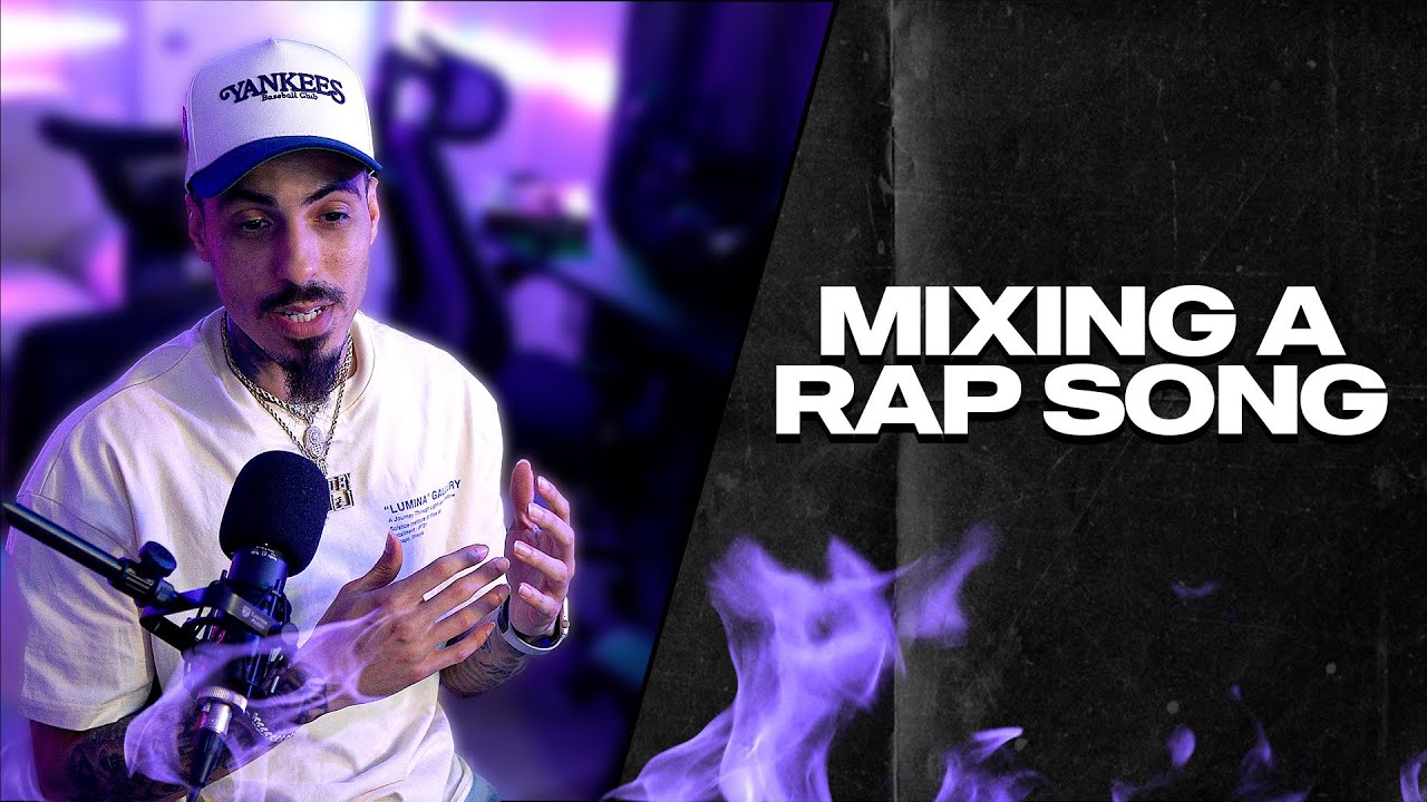 How to Mix Rap Vocals to a 2-Track Beat