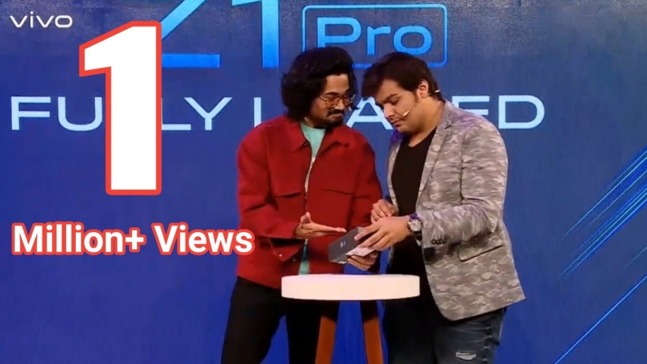 Ashish Chanchlani And Bhuvan Bam Unboxing Phone On Stage Full Comedy